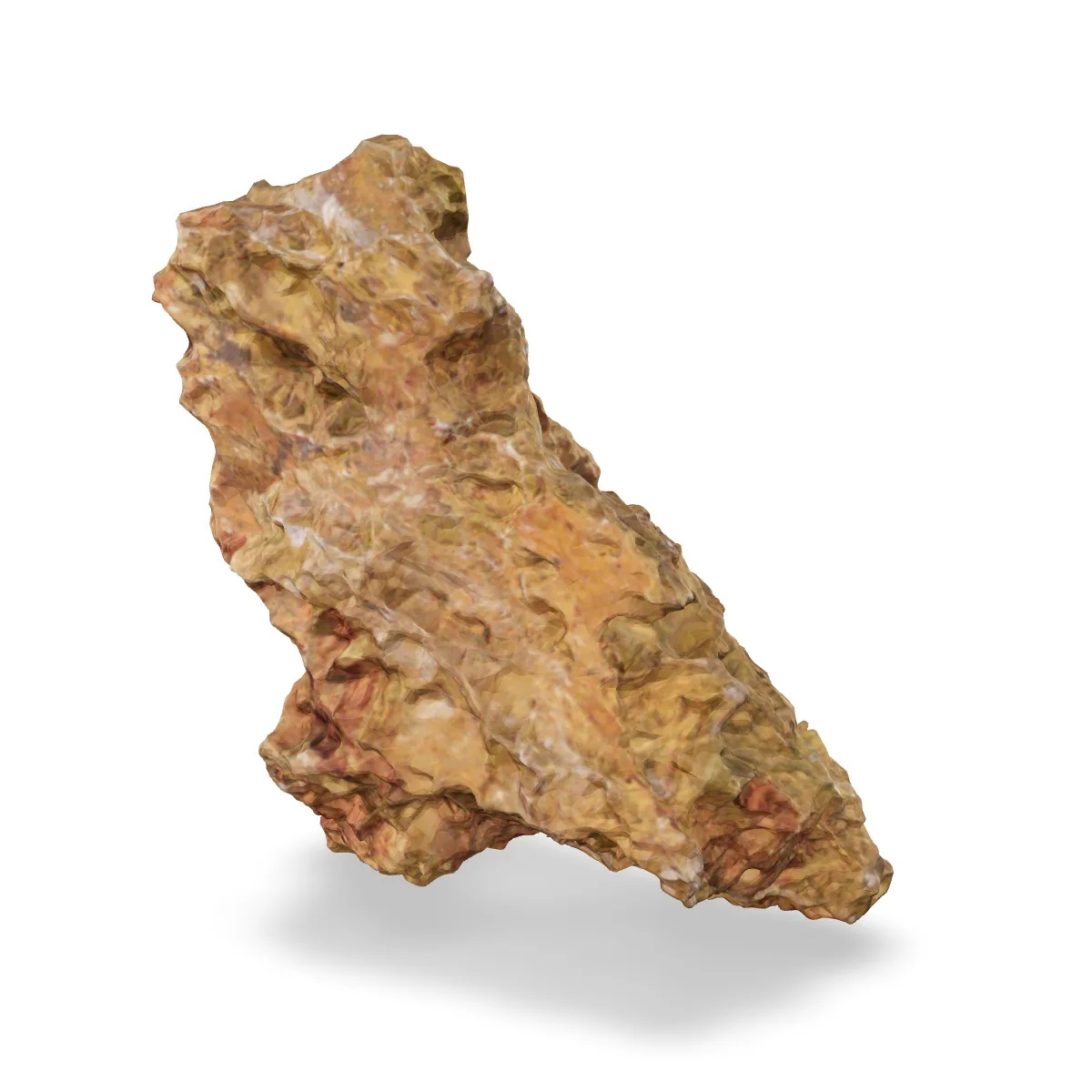 Versteinertes Laub 3D Nr. 105 (31x22x13cm)