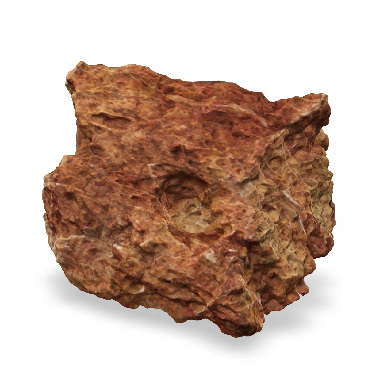 Versteinertes Laub 3D Nr. 20 (27x18x20cm)