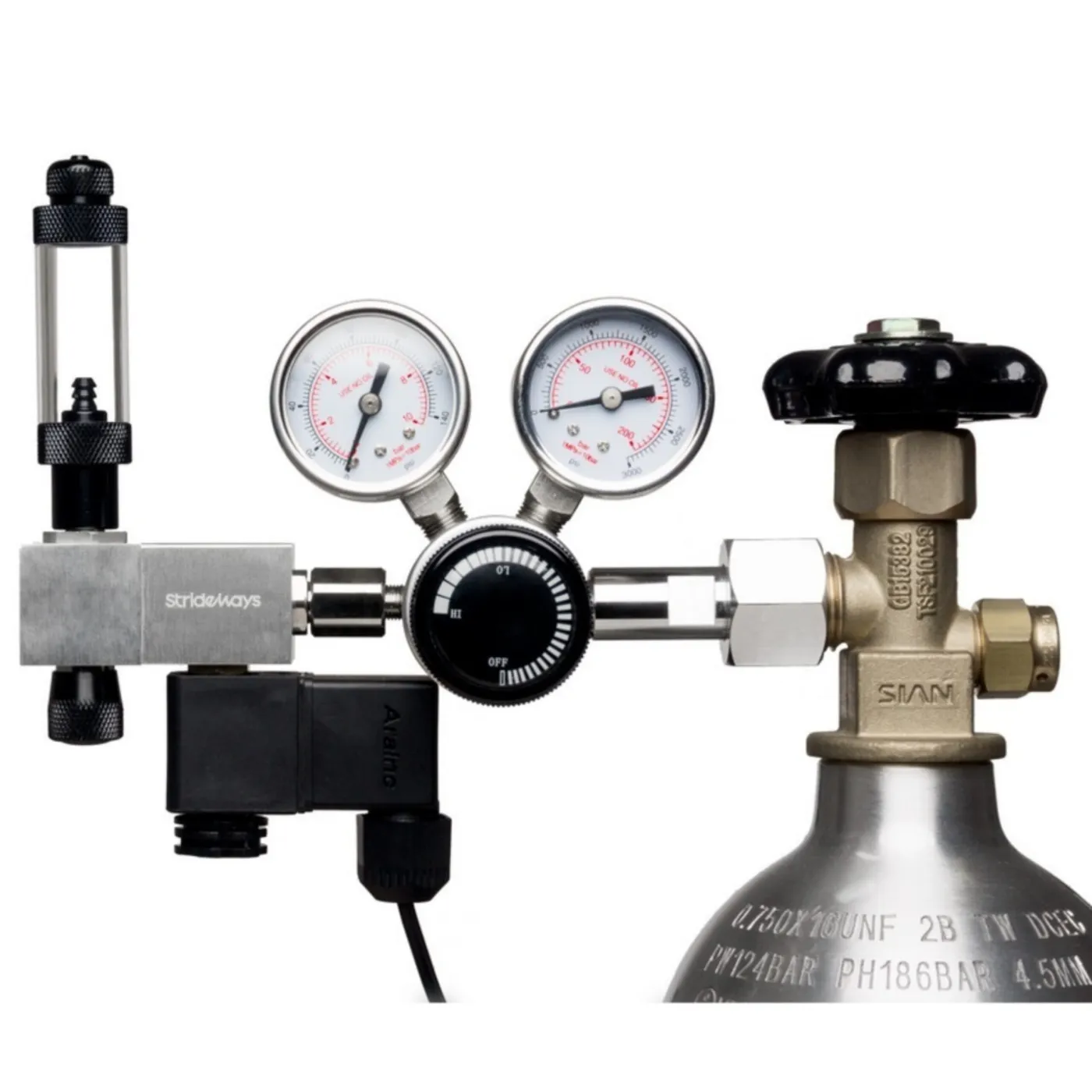Strideways Pro CO2 Regulator Plus - Druckregler
