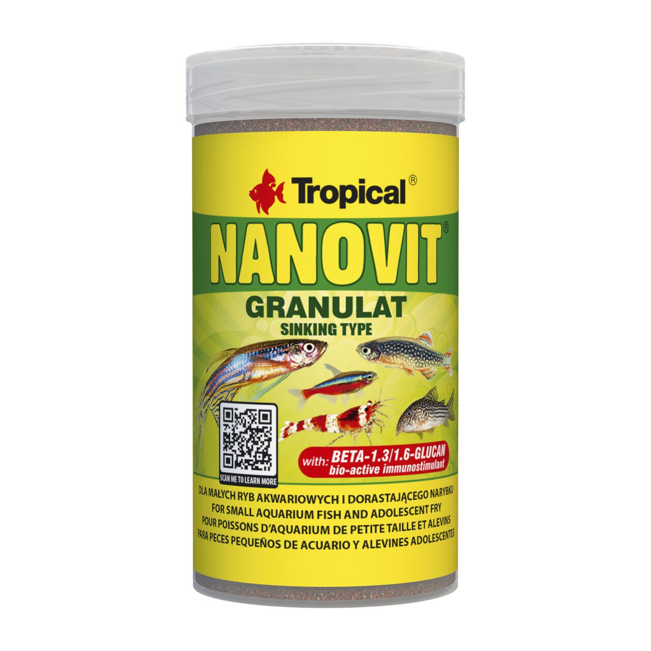Tropical Nanovit Granulat - Minigranulatfutter