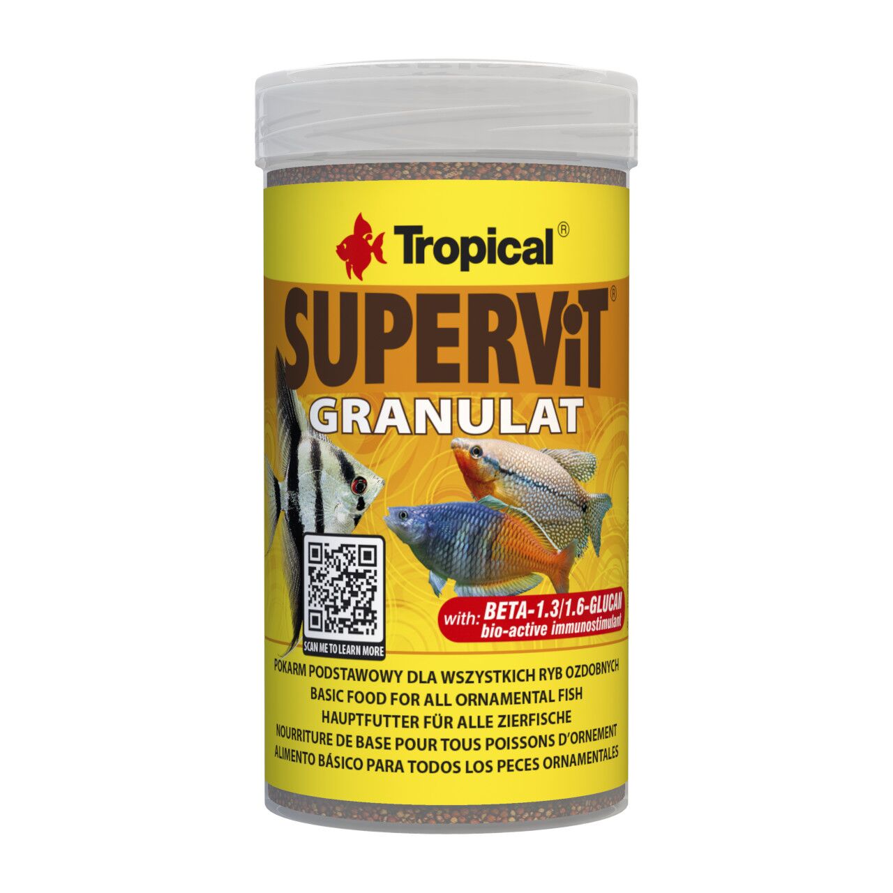 Tropical Supervit Granulat - Granulatfutter für Zierfische