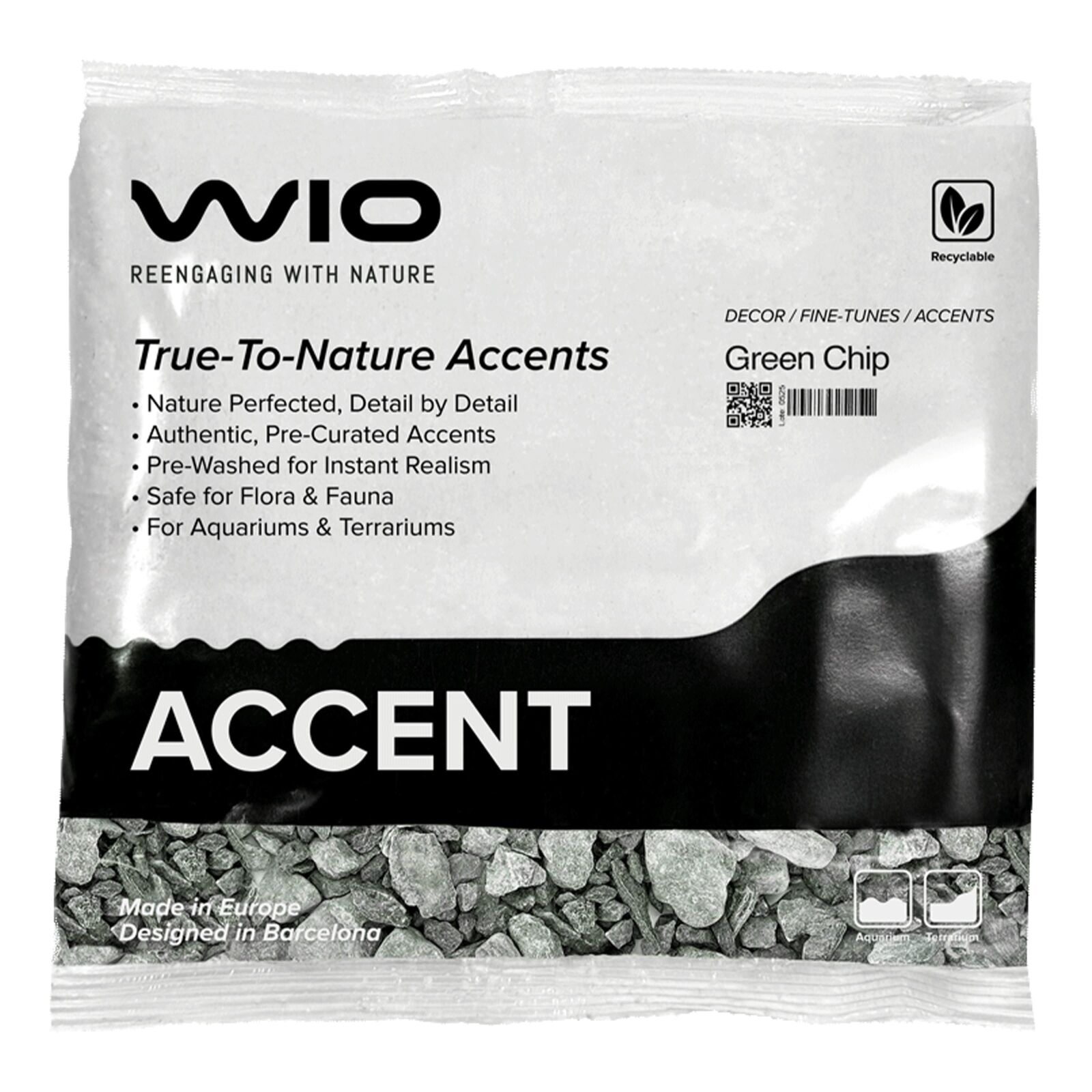 WIO - Accents - Green Accent - 0,3-3 cm - 750 g