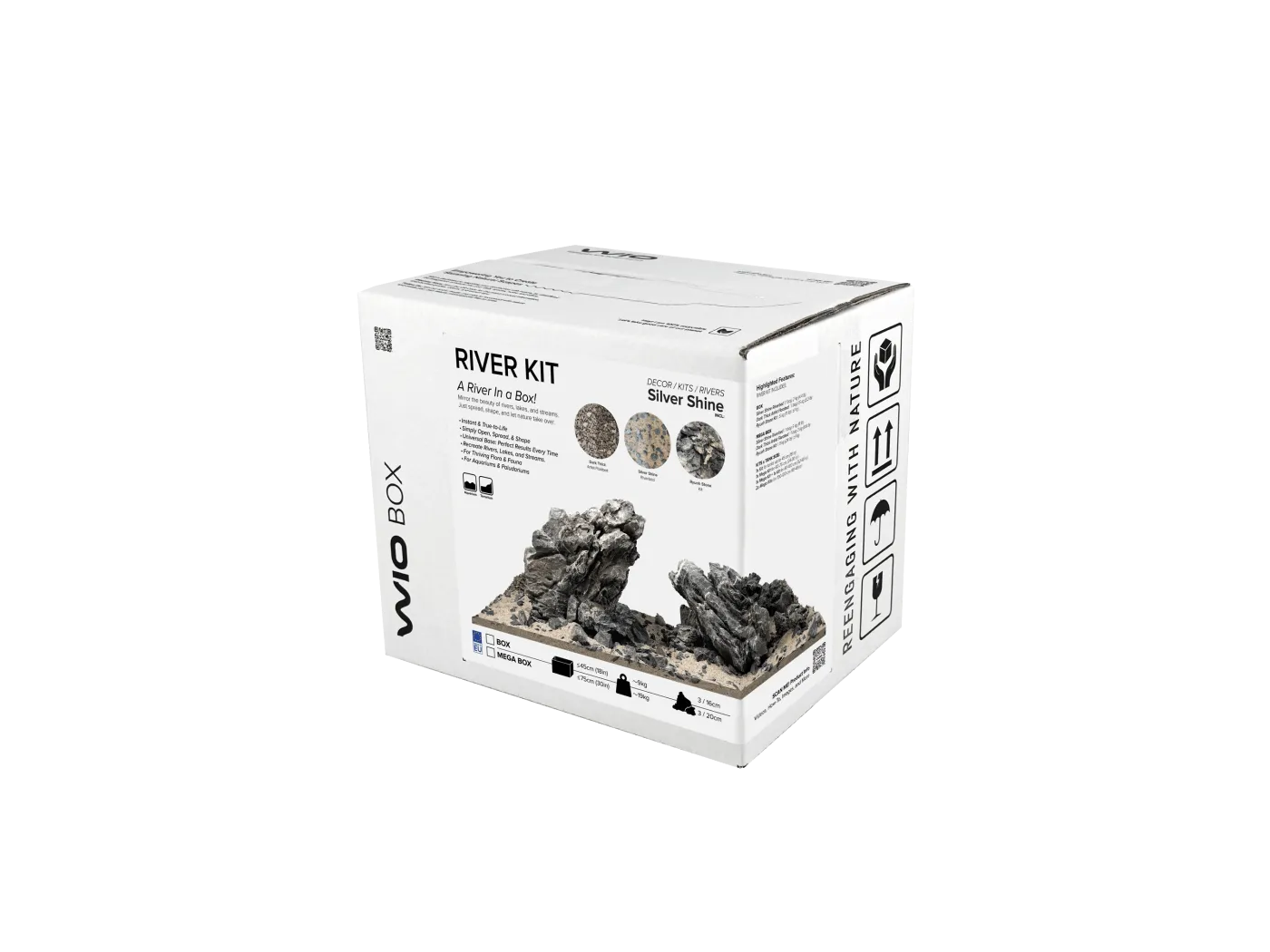 Decor-Gravel - Silver Shadow Mix, 2 kg