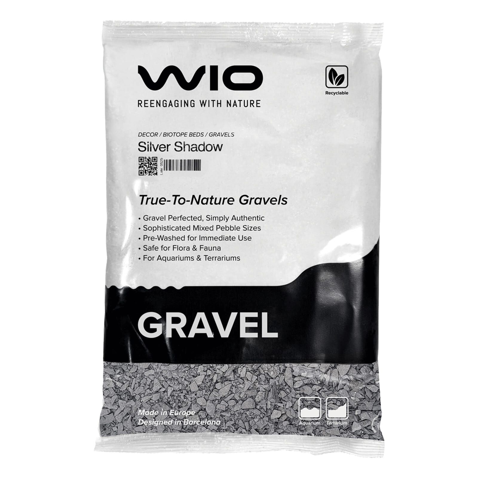 WIO - Gravels - Silver Shadow - 8-20 mm - 2 kg