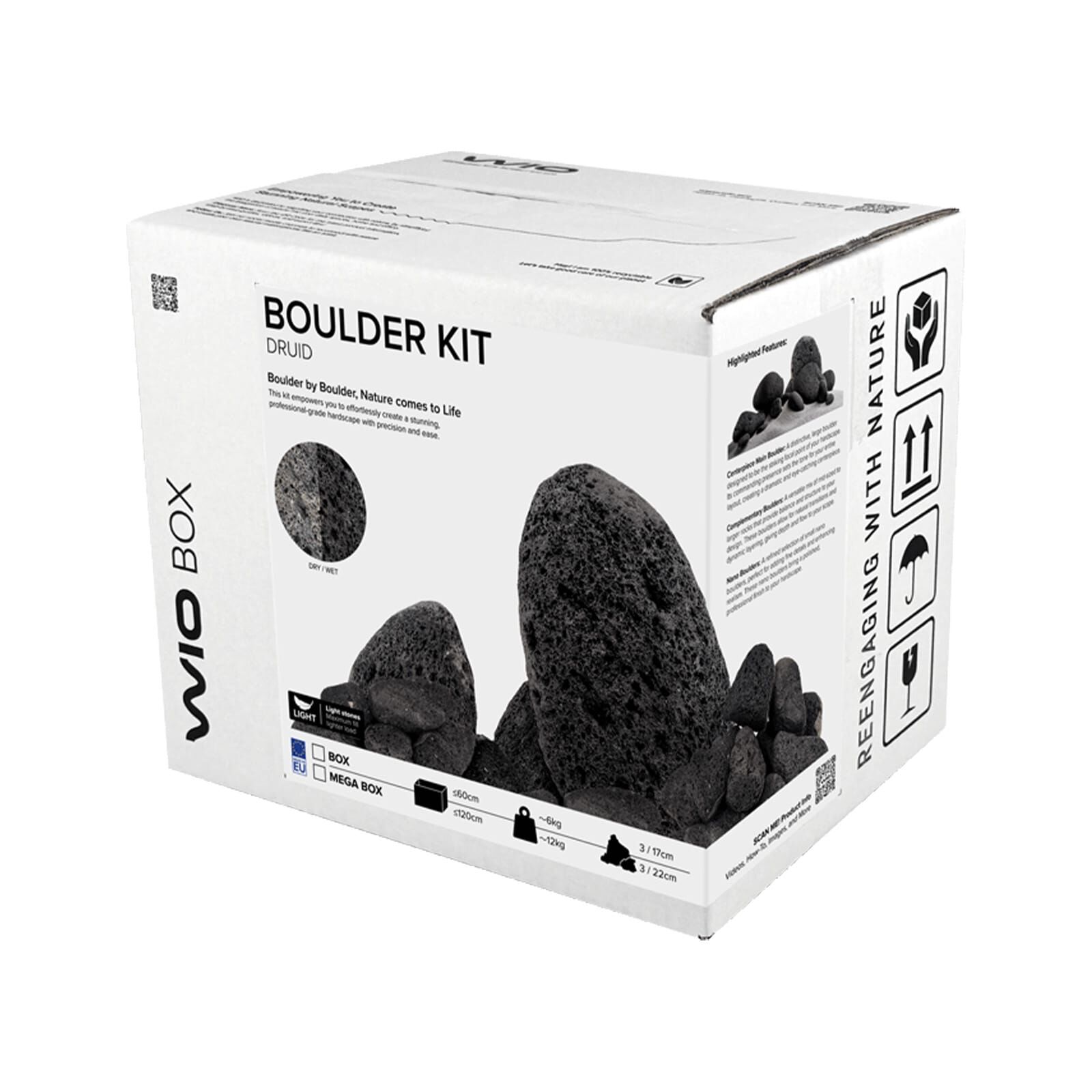 WIO - Stones - Druid Boulder - Mega Set 120 cm