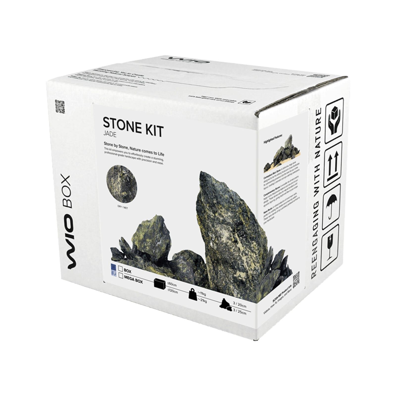 WIO - Stones - Jade Stone - Set 60 cm
