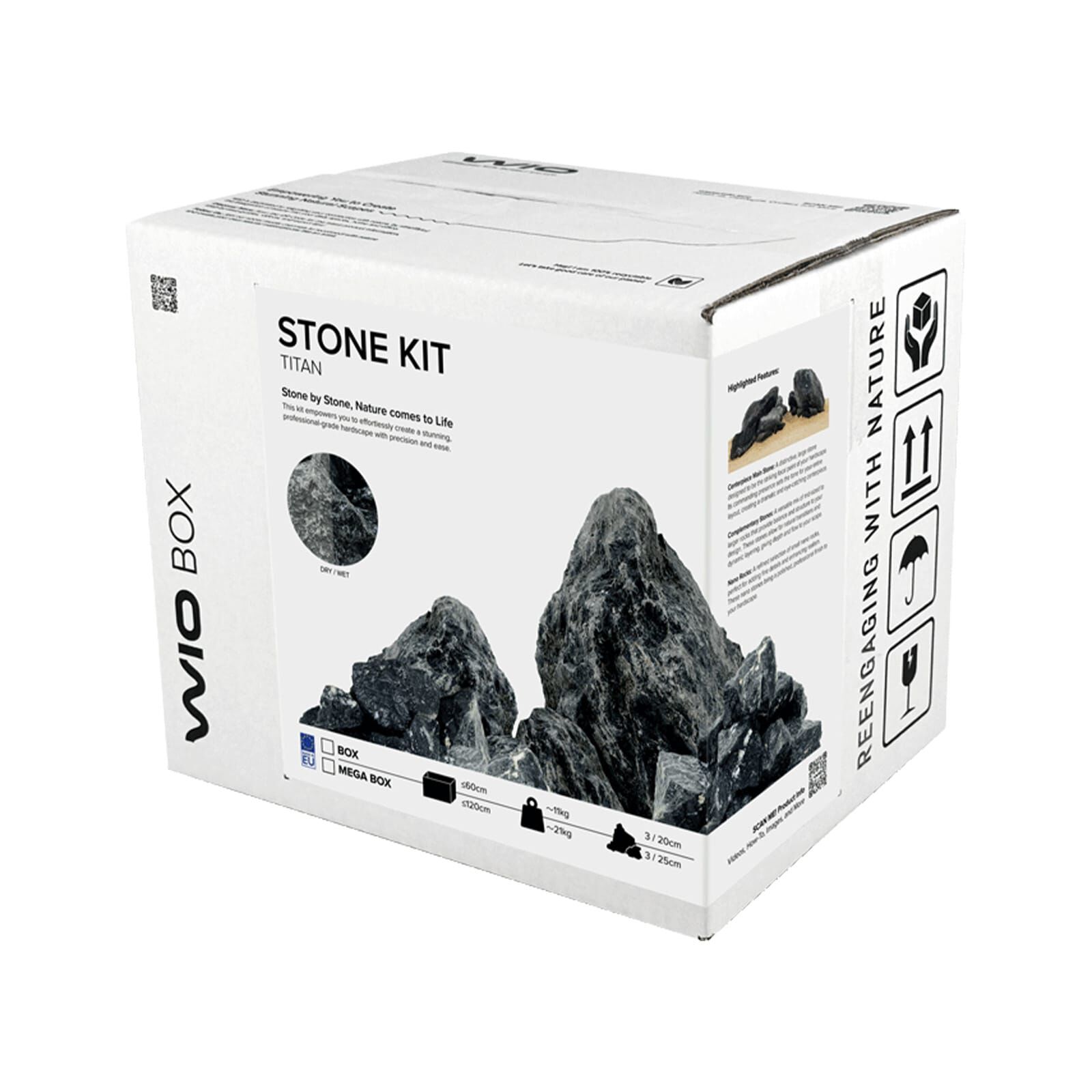 WIO - Stones - Titan Stone - Mega Set 120 cm
