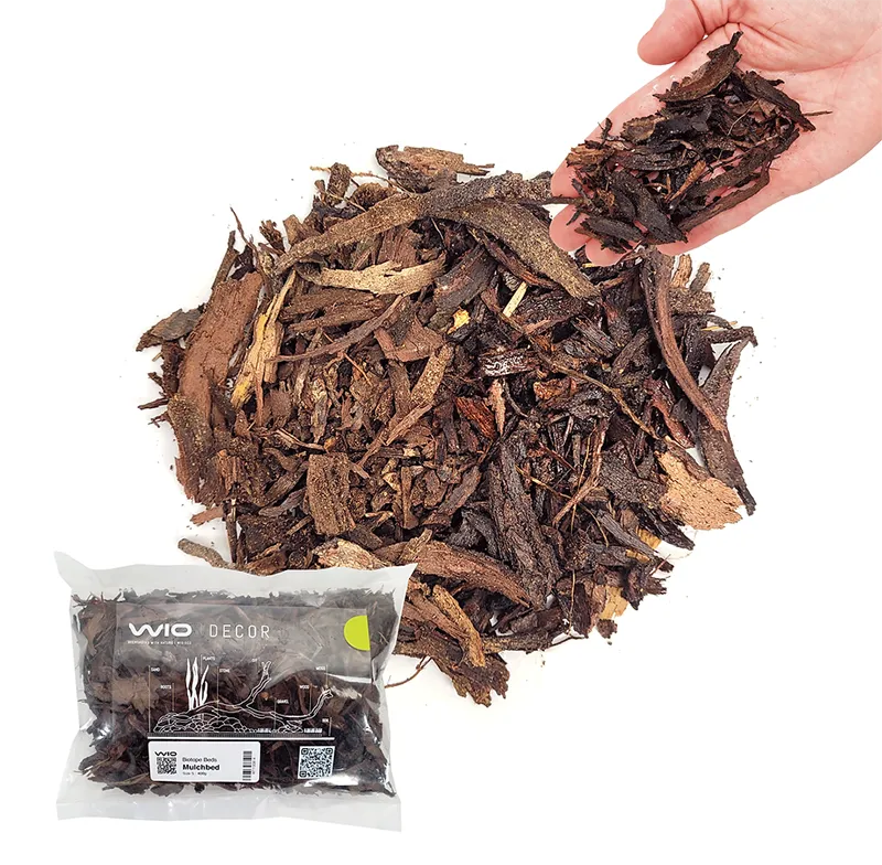 WIOdecor-BiotopeBeds | Mulchbed Mulch, 150g | 0,1-200mm